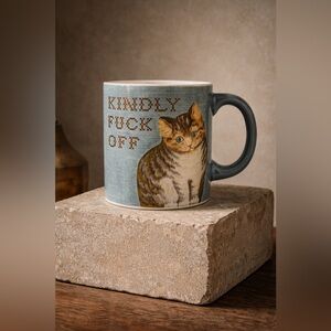 Spencer’s Grumpy Cat Mug | “Kindly F*ck Off” | Morning Mood Mug